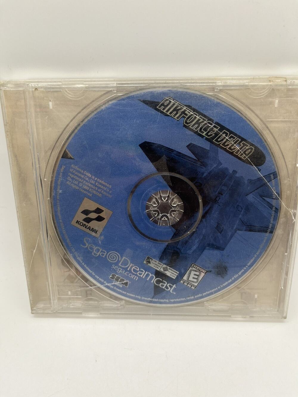 1999 Sega Dreamcast Airforce Delta Video Game w/Cover Art - No Manual